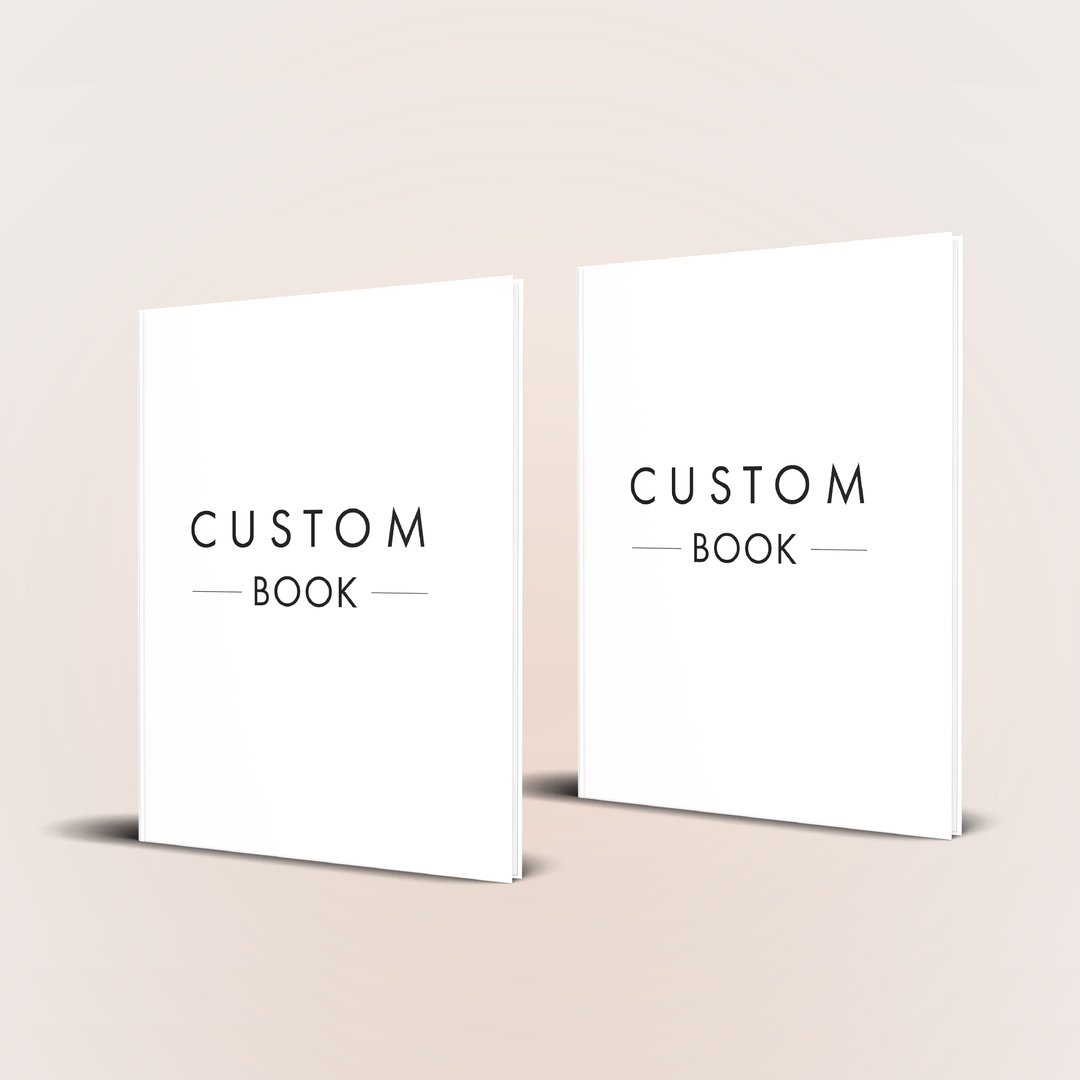 2 X CUSTOM BOOKS